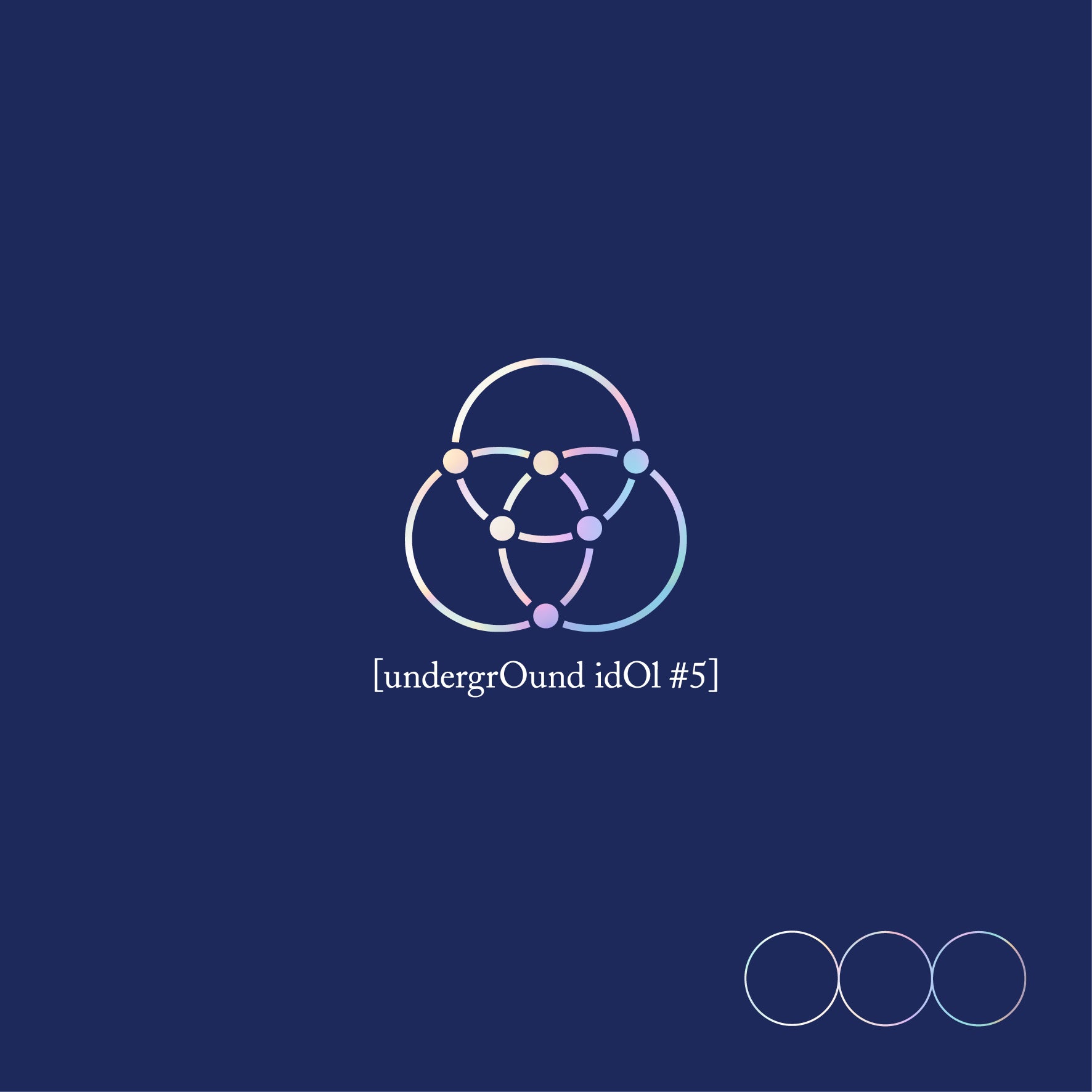 MILL (ONLYONEOF) SINGLE ALBUM 'UNDERGROUND IDOL #5' COVER IMAGE