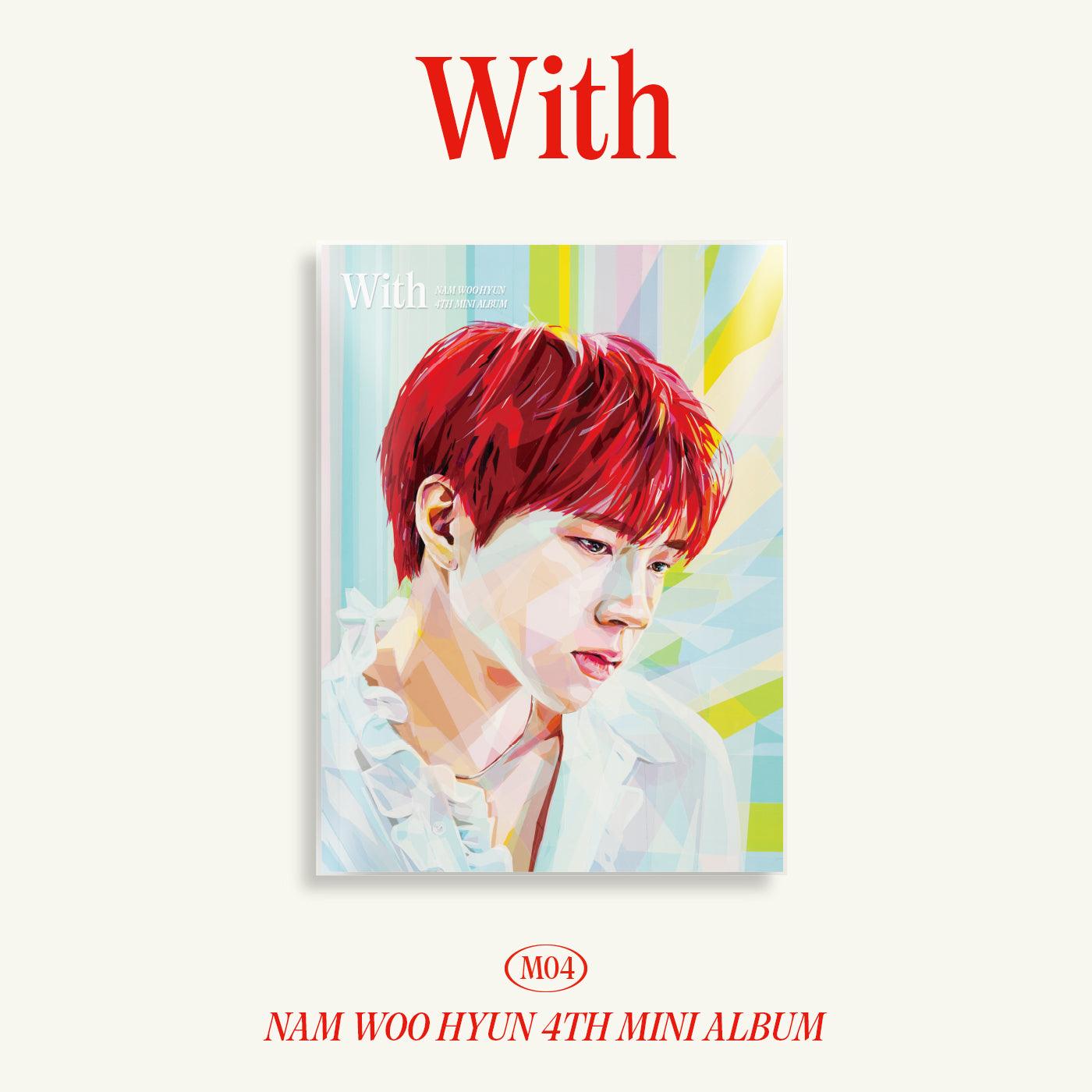 NAM WOO HYUN (INFINITE) 4TH MINI ALBUM 'WITH' A version cover