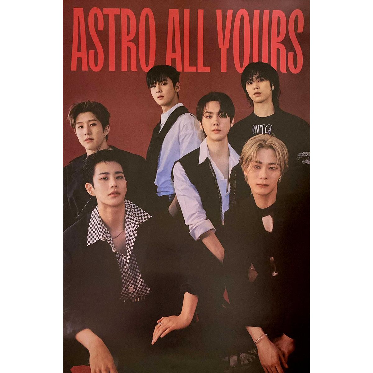 ASTRO 2ND ALBUM 'ALL YOURS' POSTER ONLY