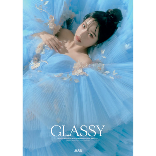 JO YURI (IZ*ONE) 1ST SINGLE ALBUM 'GLASSY' POSTER ONLY - KPOP REPUBLIC